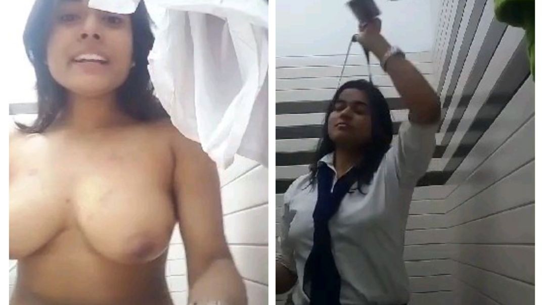 Indian office girl masturbation pussy bathroom
